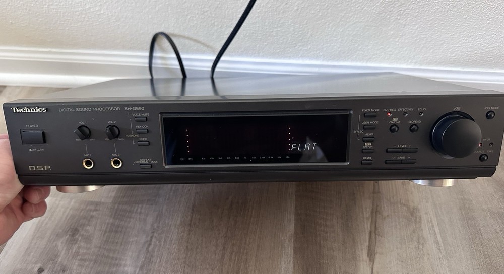 Technics SH-GE90 Digital Sound Processor – Vintage Graphic Equalizer / DSP