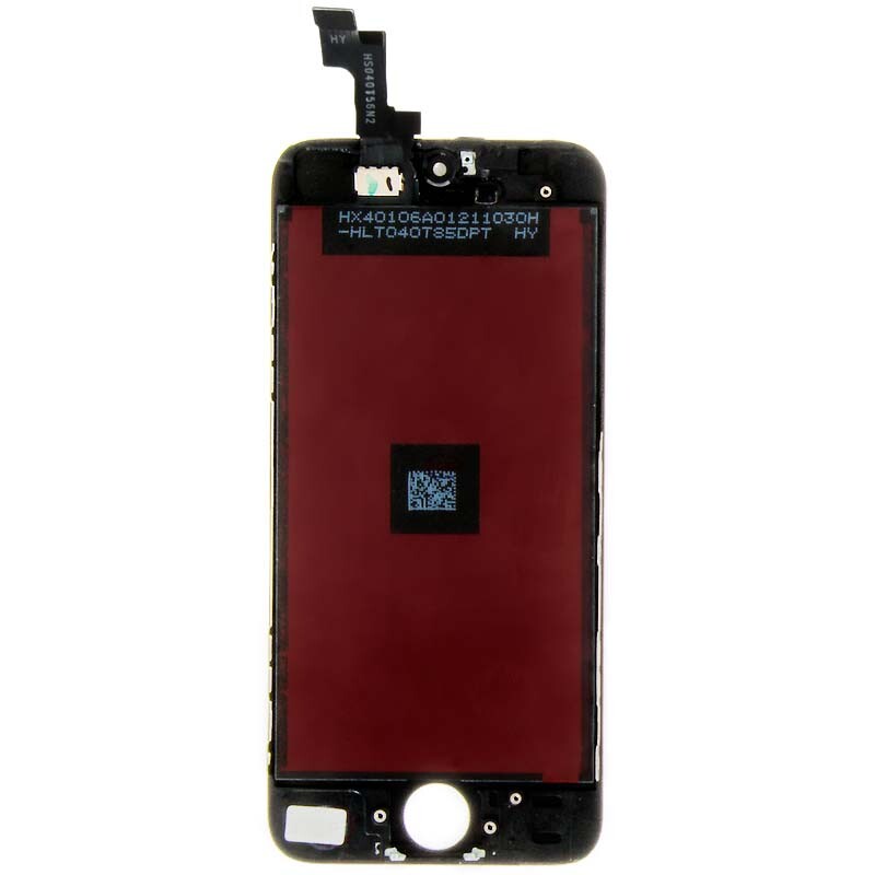 LCD Frame Assembly for Apple iPhone 5S SE 1st Gen Black Basic Replacement Screen