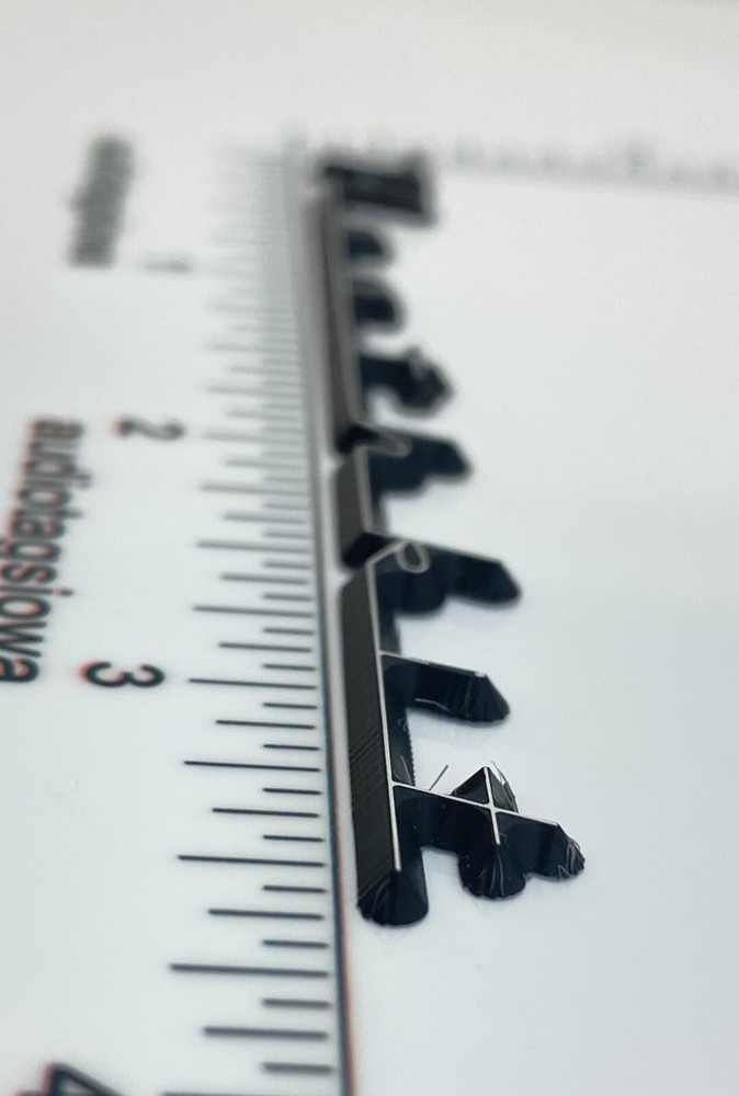 Heathkit Logo Custom Incised Silver Acrylic