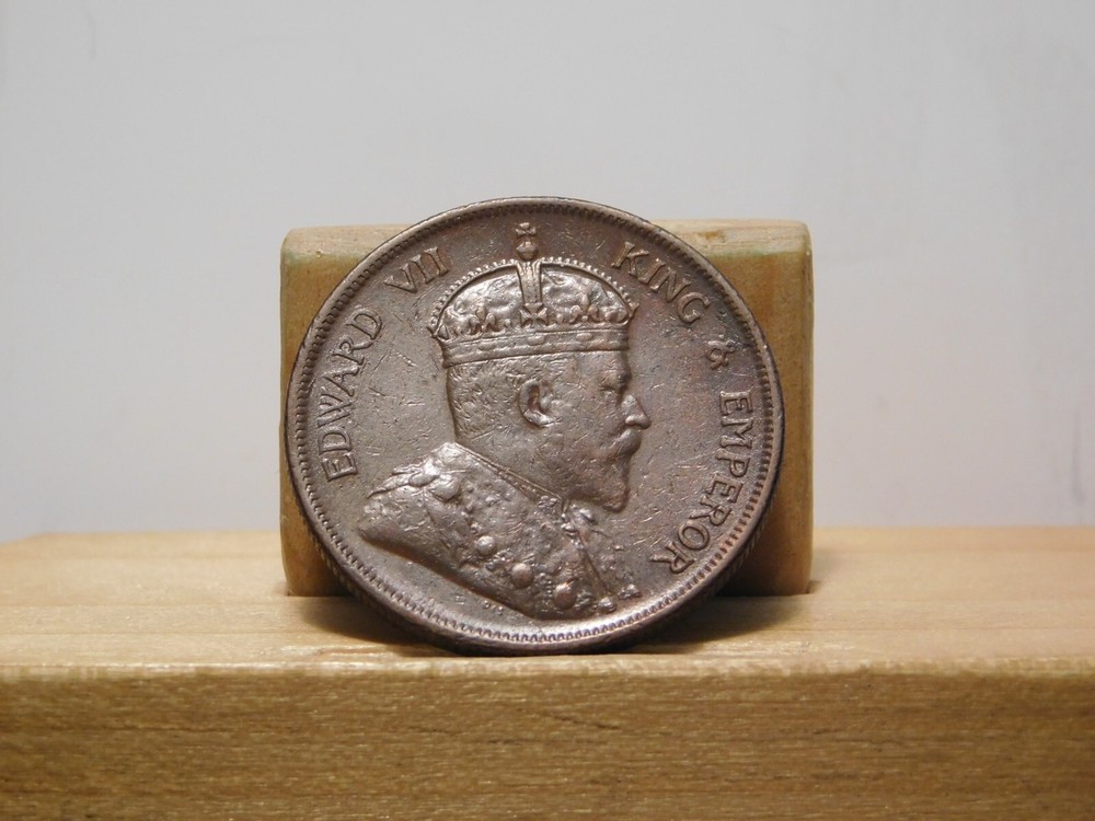 Straits Settlements, 1904, one cent, Edward VII