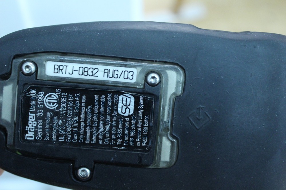 DRAGER SCBA PSS 100 FIREFIGHTER AIR SYSTEM working condition