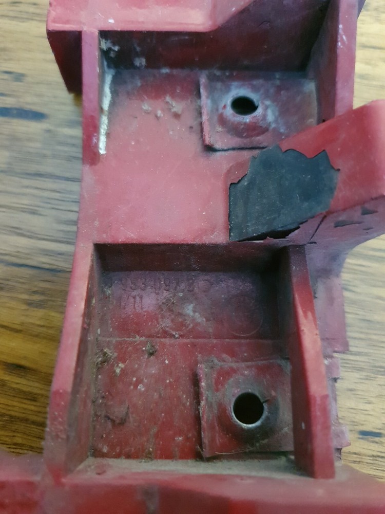 OEM BMW E30 Bumper Support Guide Bracket Left 19530972