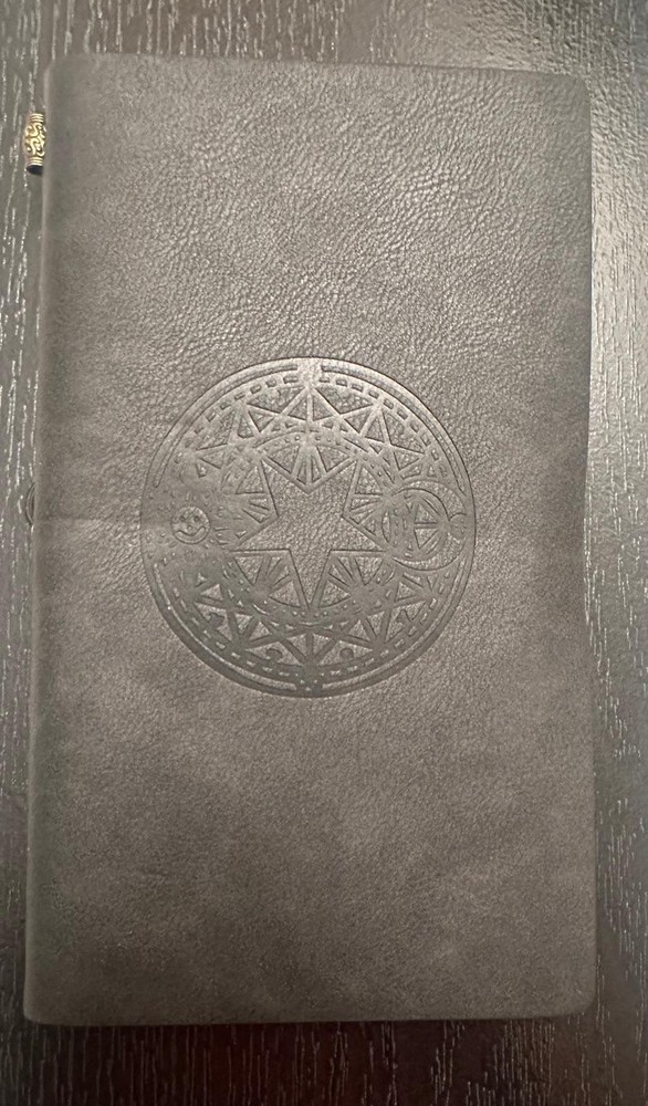 Manifestation journal With 3 Crystals