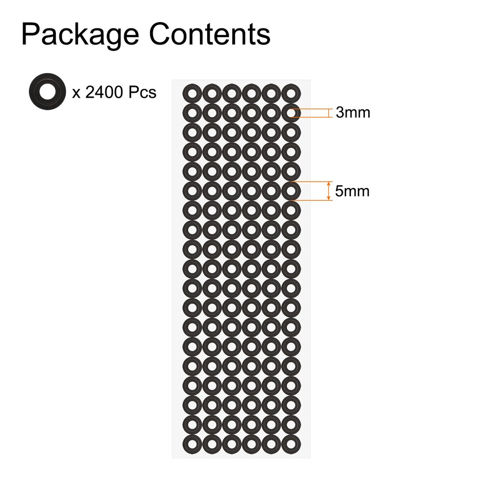 2400Pcs 3D Scanner Markers 3mm for 3D Scanner, 3D Tracking Dots