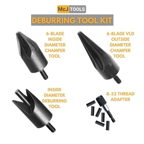 Reloading Chamfer & Deburring Tool Kit for Precision Case Preparation