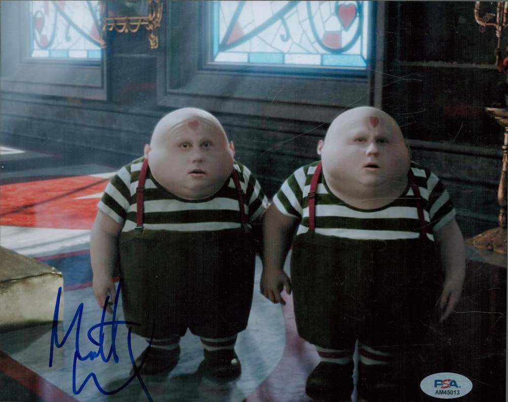 Matt Lucas Autograph PSA Cert Number AM45013
