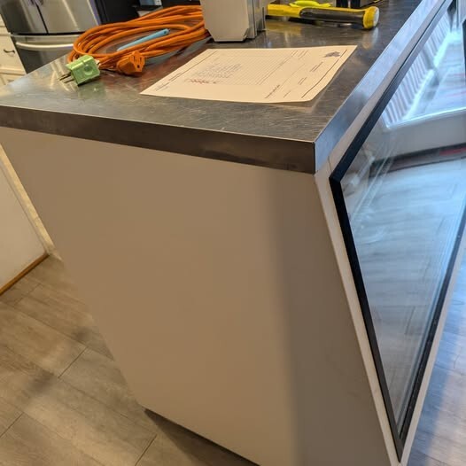 Deli case 48" show case refrigerator cooler