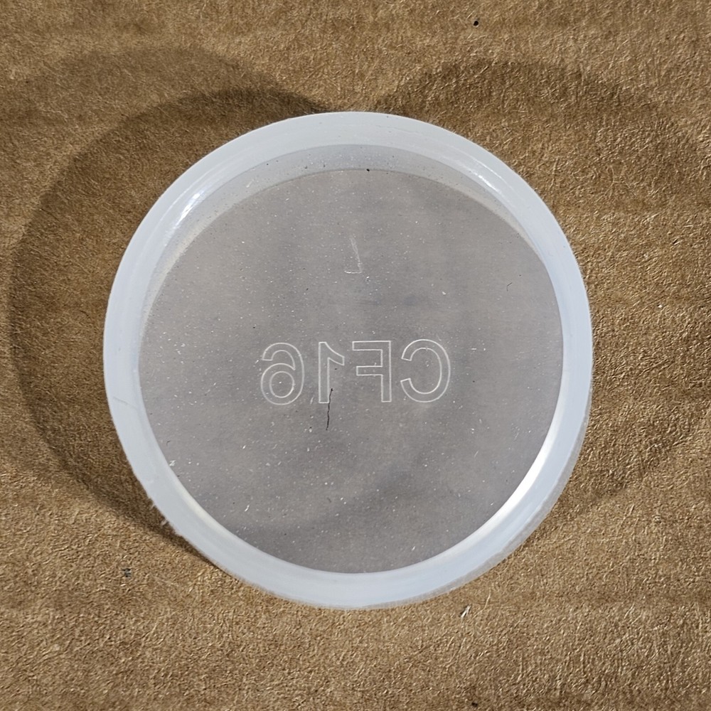 DN16CF 1.33" CF Conflat Flange Protector Cap Knife Edge Guard Plastic PE 10-Pack