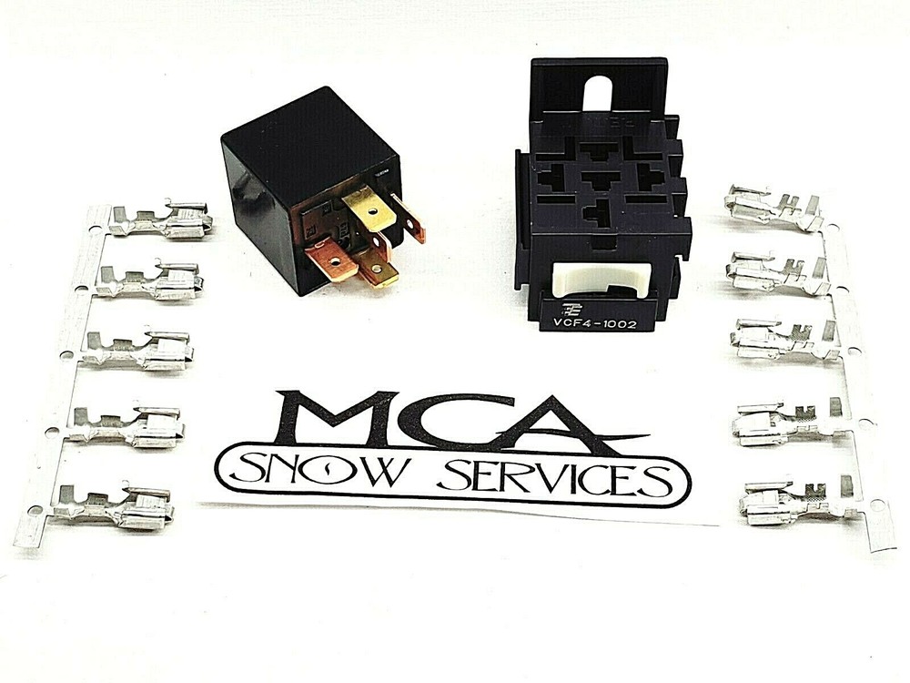 BOSS SNOW PLOW RELAY RELAY SOCKET & TERMINALS MSC04294