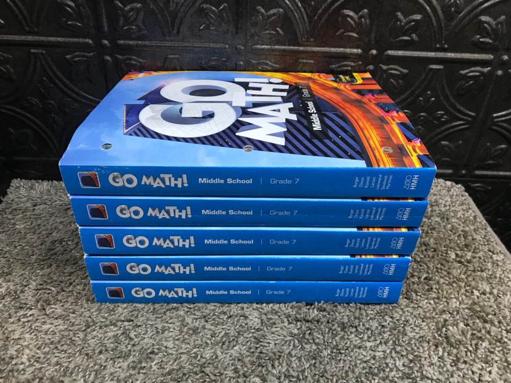Go Math Middle School Grade 7 Text Book Common Core Edition