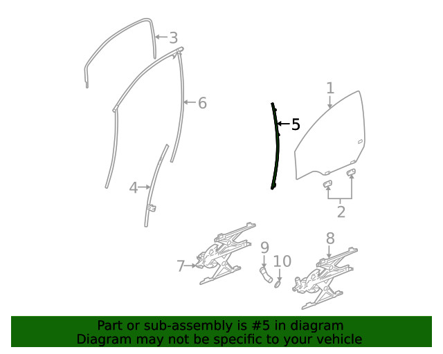 Genuine GM Rear Guide 22722327