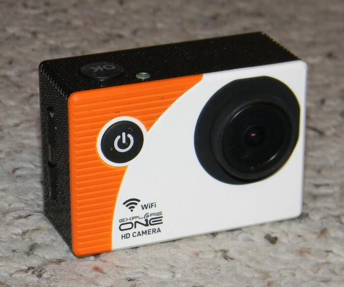 ExploreOne - 1080P HD Action Camera w/ Wi-Fi - Accessories & 8GB Memory