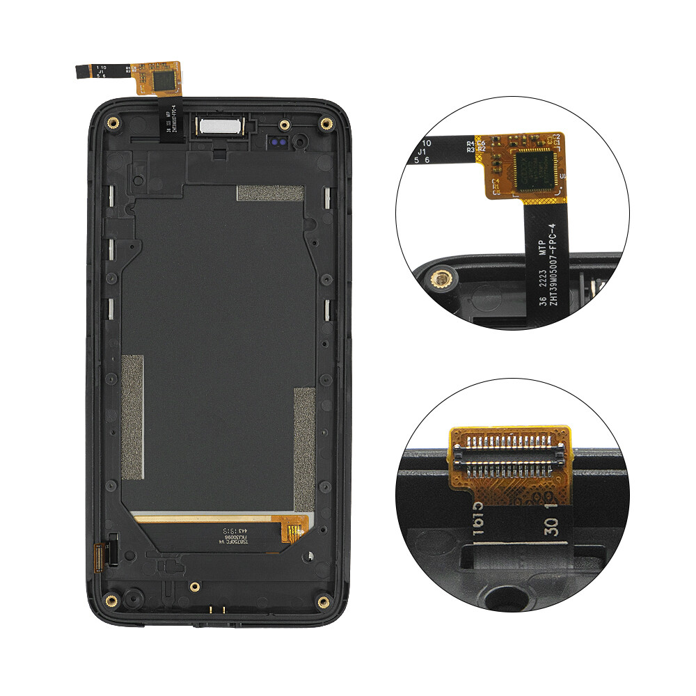 LCD Display + Touch Screen Digitizer + Front Cover for Honeywell ScanPal EDA51