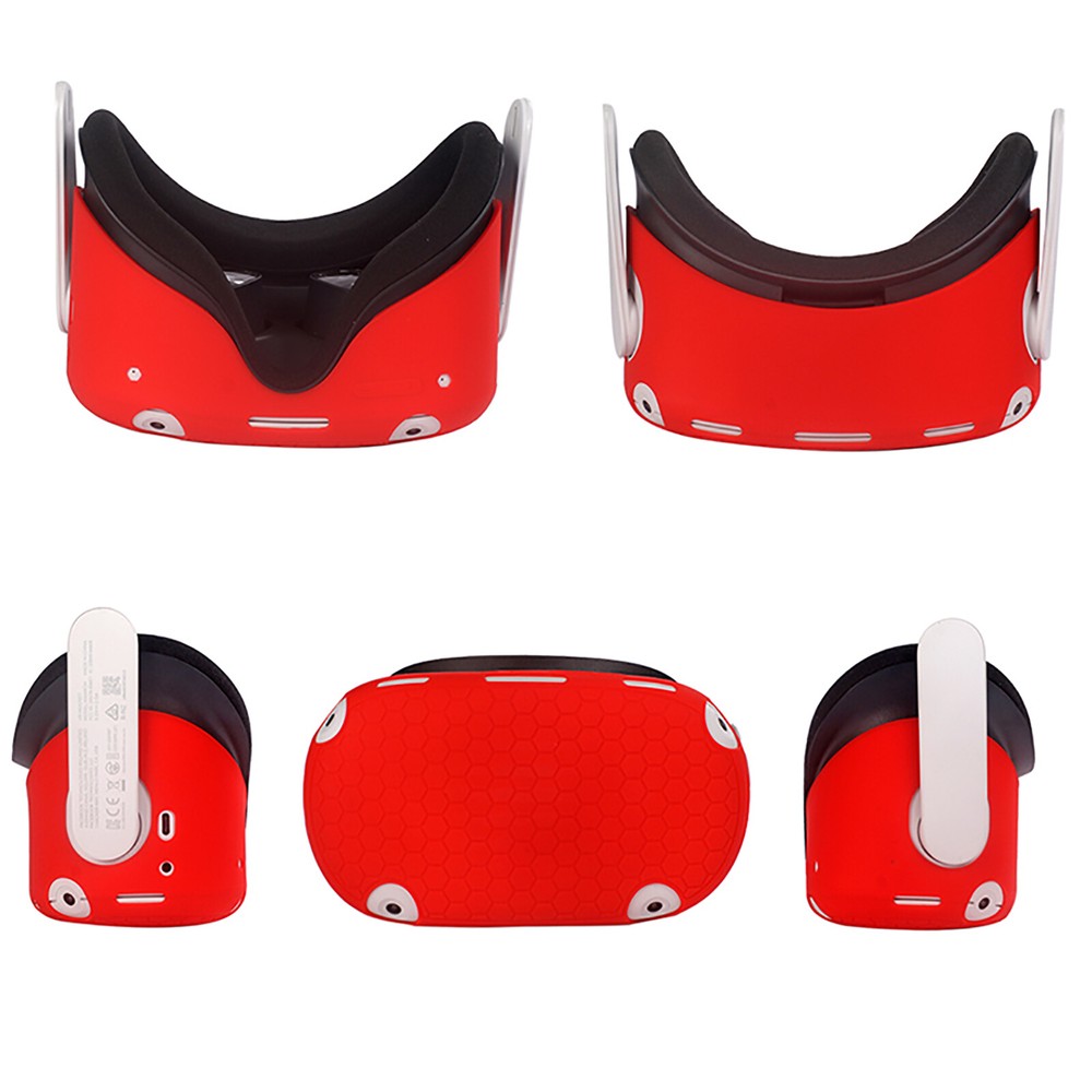 For Quest 2 VR Headset Silicone Front Protective Cover