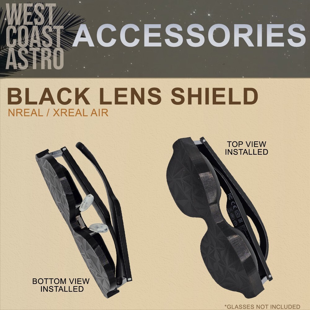 XREAL / NREAL AIR Black Lens Shield