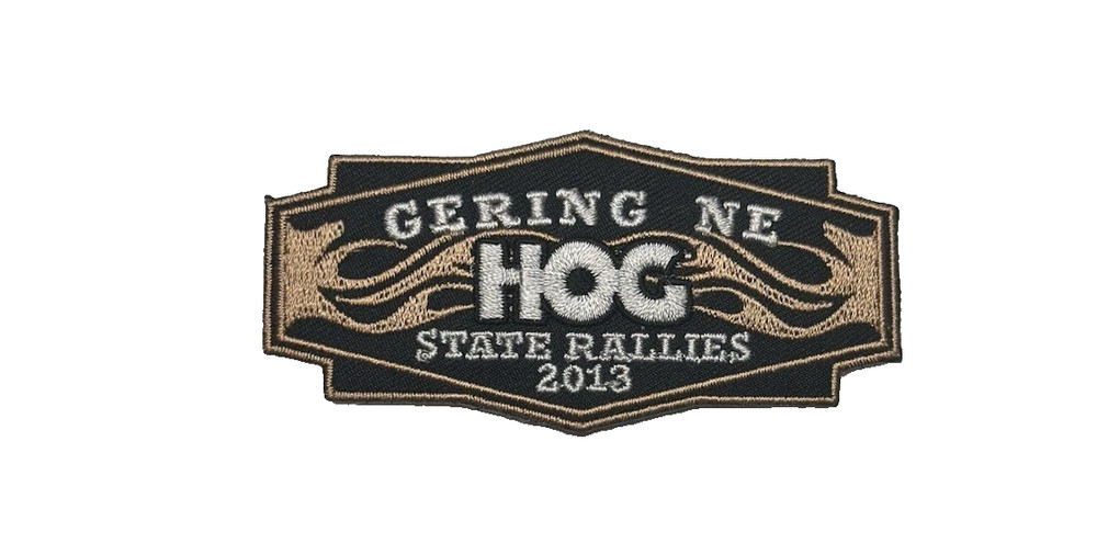 2013 Gering, NE. Harley Owners Group State Rallies HOG Patch