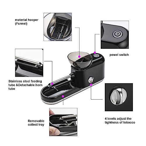 Electric Pre Roll Machine Cones Rolling Machine for King SizeElectric Pre Roll