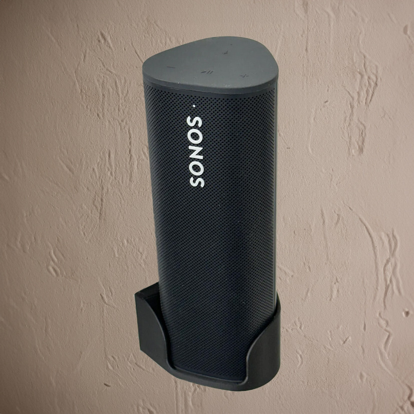 2 Pack - Wall Mount for Sonos Roam Bluetooth Speaker Mounting Bracket - White