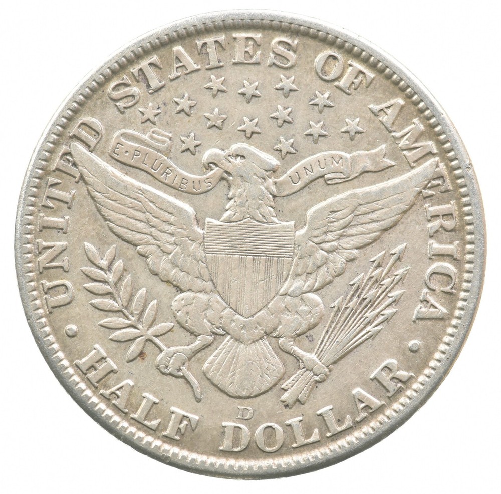 1915-D Barber Half Dollar *8888
