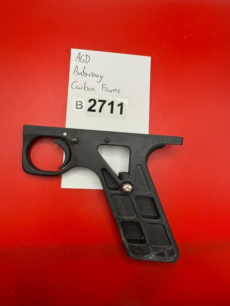 AGD Automag Carbon Paintball Marker Frame Black