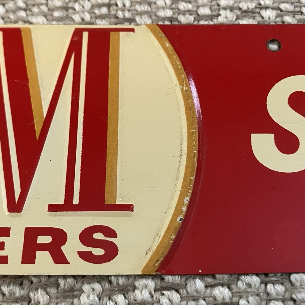 Antique L&M Filters Sign