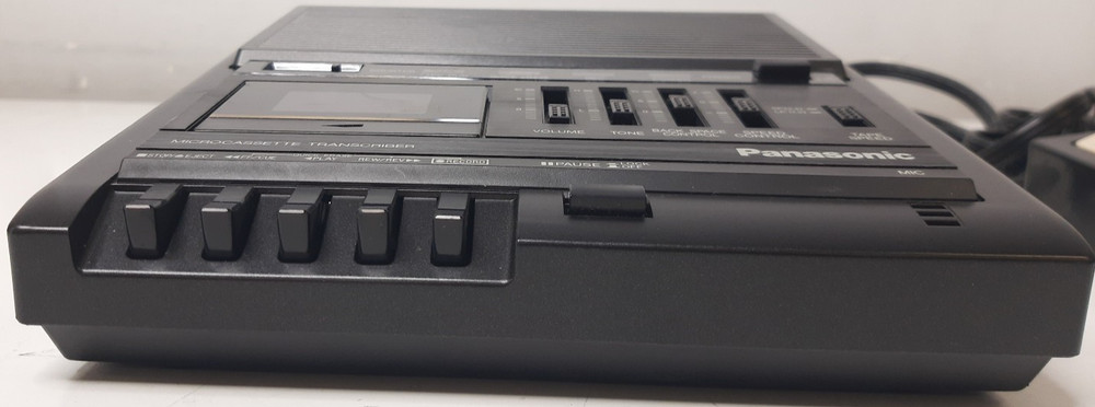 Panasonic RR-930 Microcassette Transcriber With Foot Petal Tested