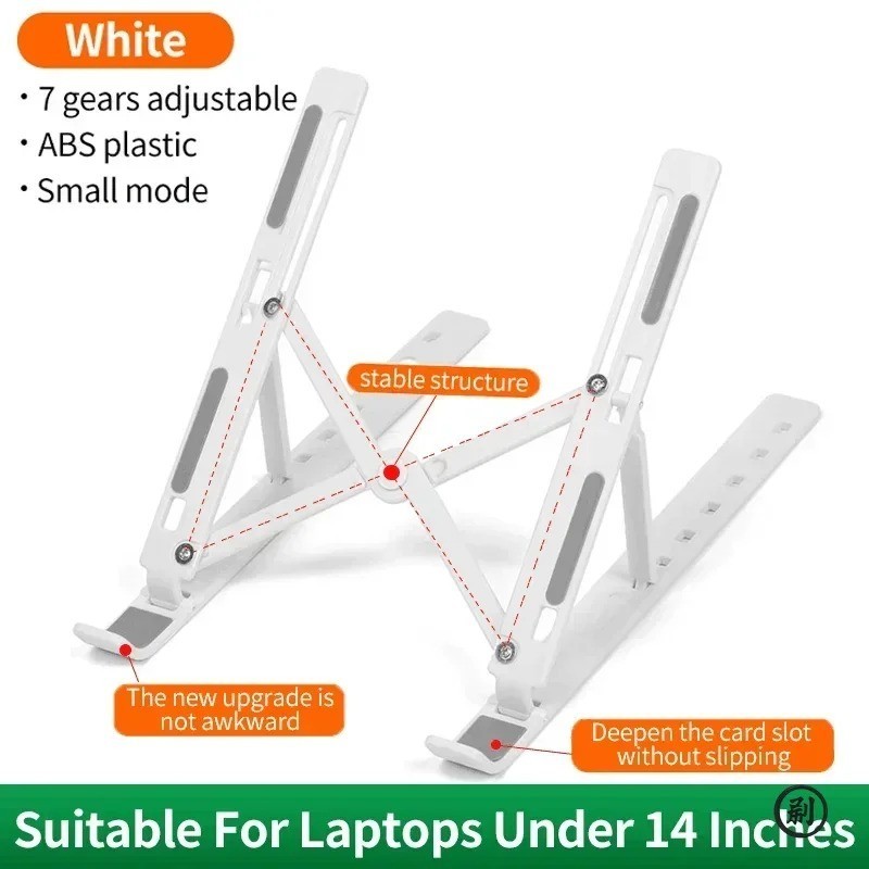 Portable Laptop Notebook Ipad Computer Multi-Angle Adjustable Foldable Stand
