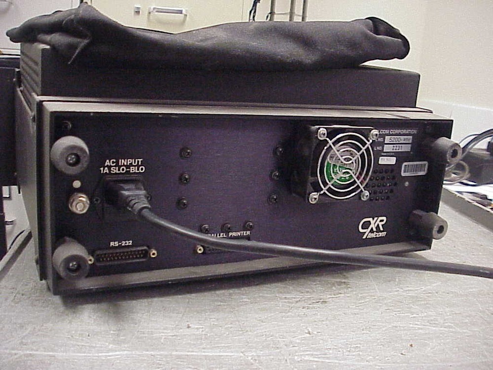 TELCOM UNIVERSAL CXR 5200 TRANSMISSION ANALYZER