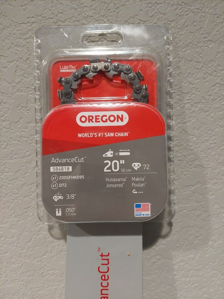 Oregon20 in. Chainsaw Bar & D72