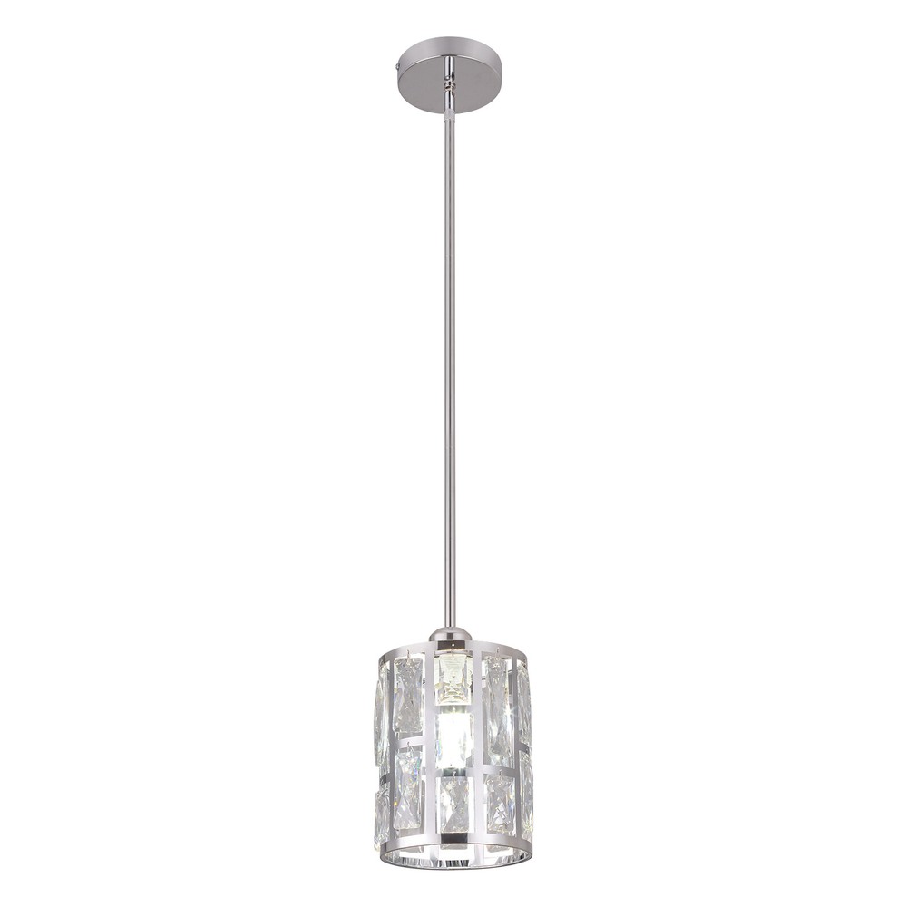 Ceiling-mounted Light, Adjustable Height, Modern Crystal Pendant Light Fixture?