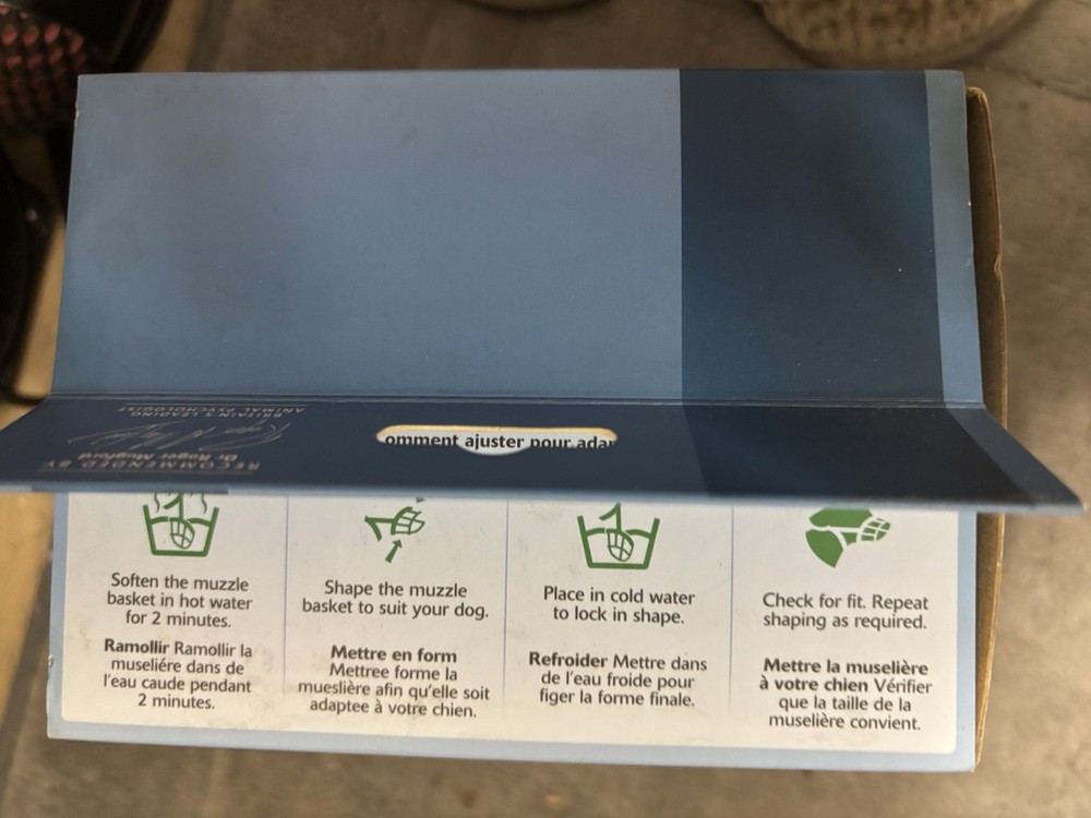 NIB Baskerfield Ultra Muzzle size 4