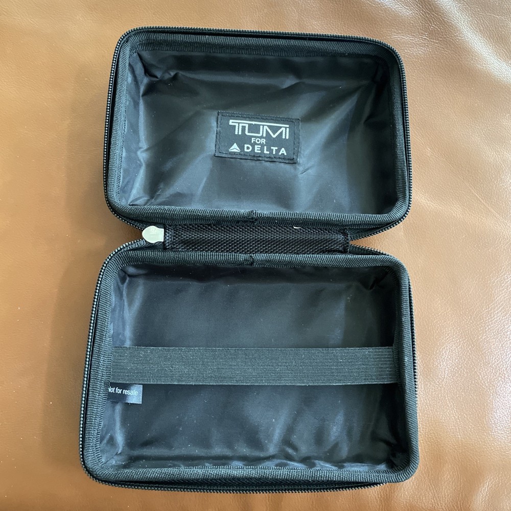 Delta Tumi Amenity Kit - Empty Hard Case Only