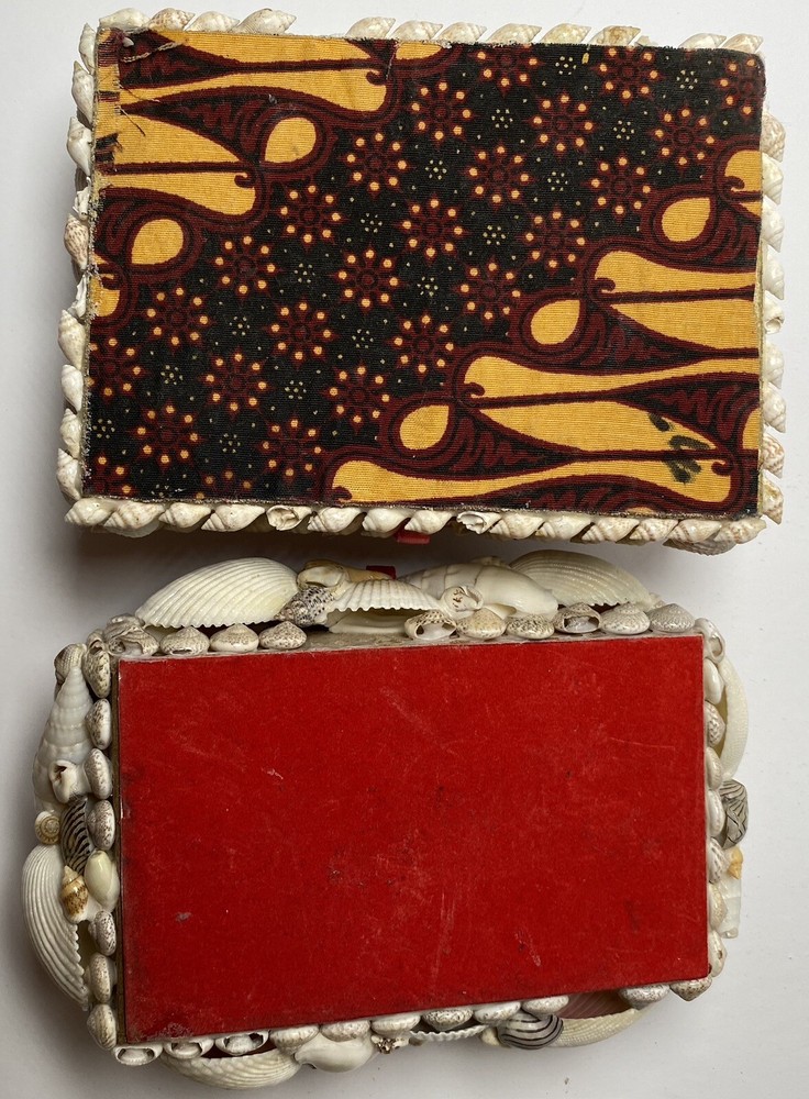4 Handmade Seashell Boxes