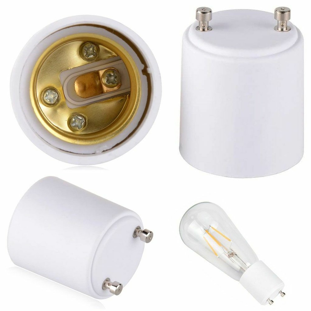 GU24 To E26 E27 Screw LED Light Lamp Bulb Base Adapter Socket Converter Adaptor