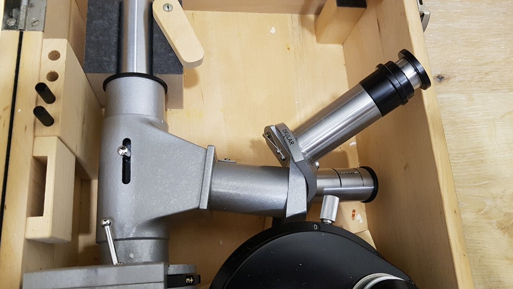 REICHERT AUSTRIA SIGHT MICROSCOPE WITH BOX UNUSED