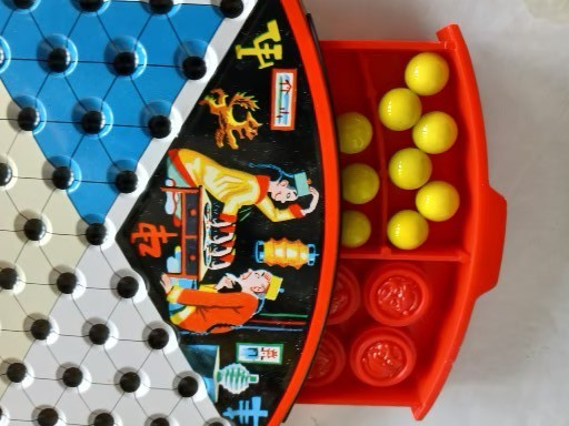 DELUXE CHINESE & REGULAR CHECKERS SET METAL