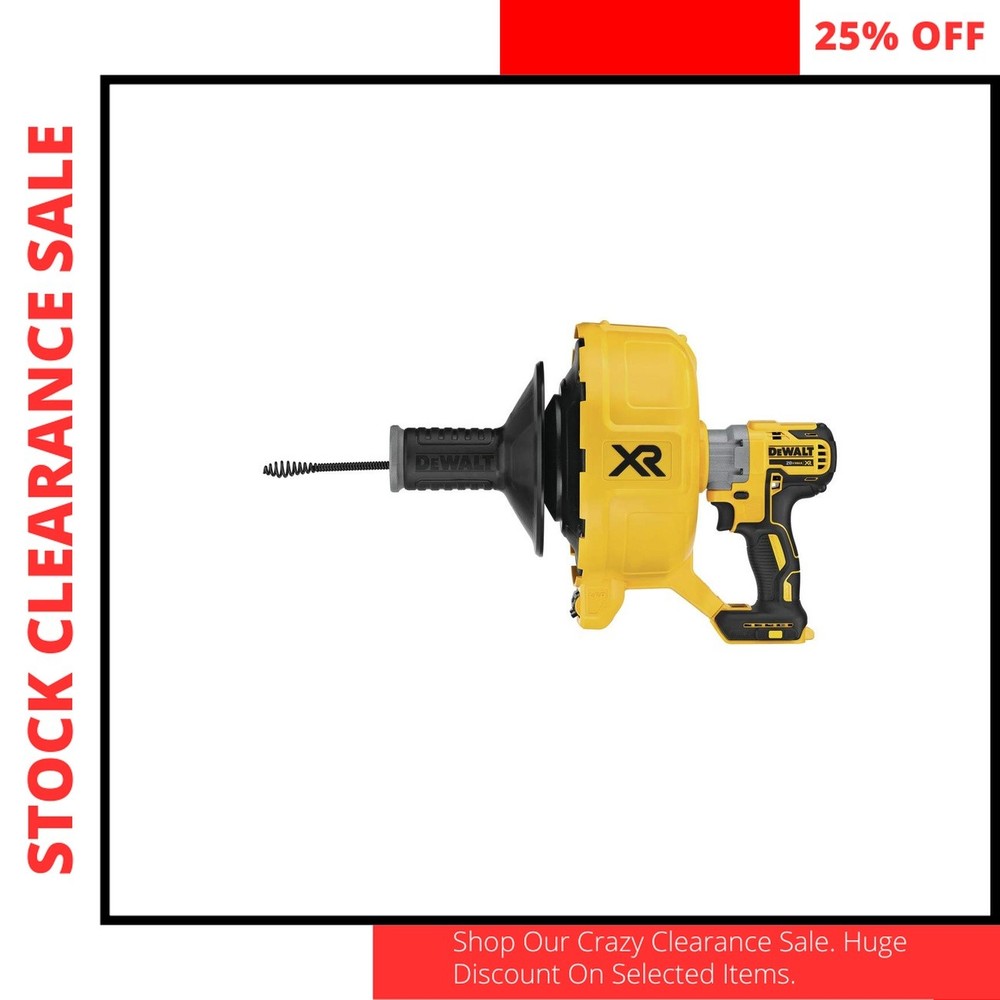 20V MAX XR Brushless Drain Snake Tool Only