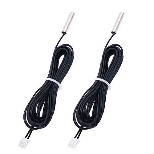 🌡️ 3M NTC Thermistor Temperature Sensor Probe for Refrigerator & AC 🧊