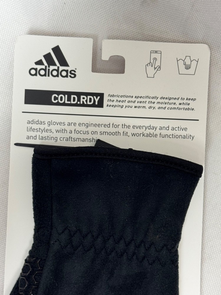 Brand New adidas Cold.RDY Running Gloves- Medium