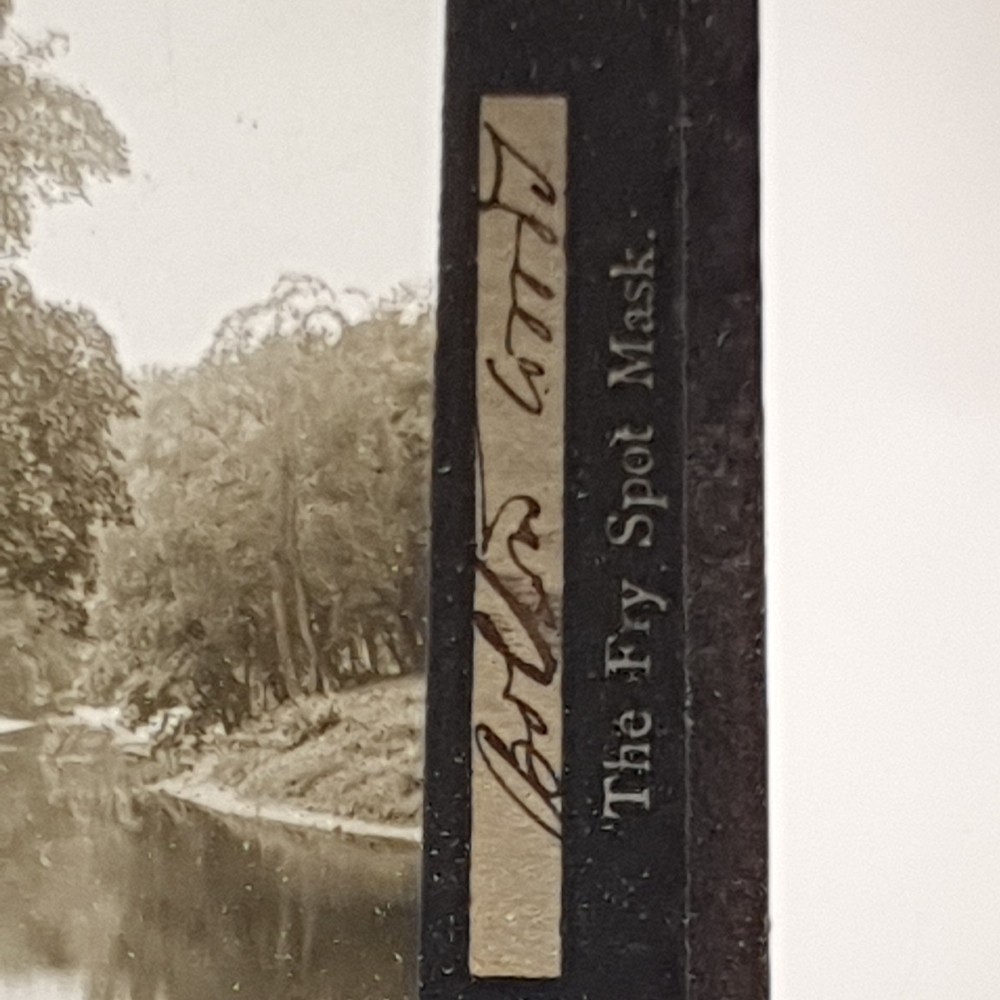 Vintage Magic Lantern Glass Slide