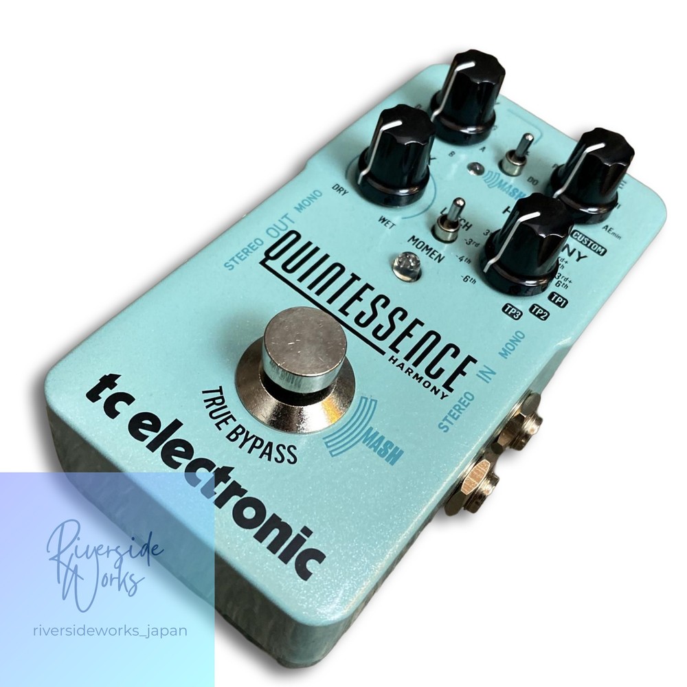 Used TC Electronic Quintessence Harmonizer Pedal