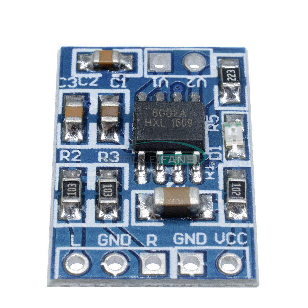 10Pcs HXJ8002 Power Mini Audio Voice Amplifier Module Board Replace PAM8403