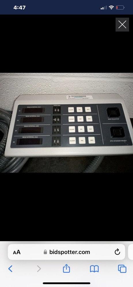 FISCHER MED./BLOOM ELECTROPHYSIOLOGY 206355G COUNTER INTERFACE