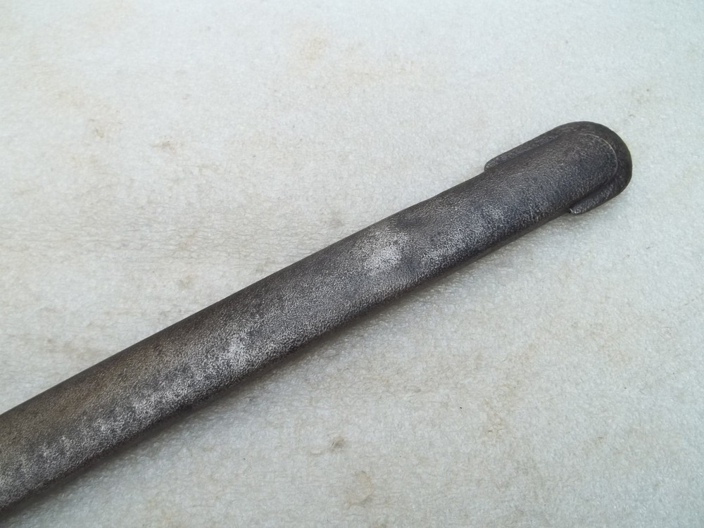 Antique British 1885 Pattern Cavalry Trooper's Sword Scabbard