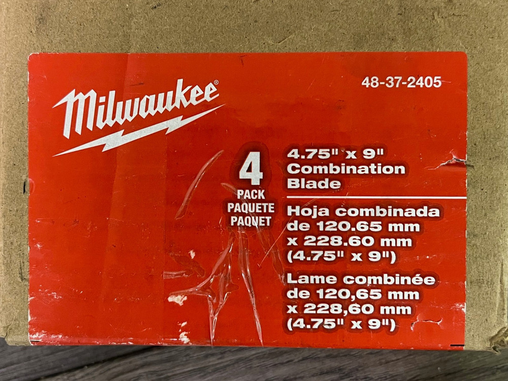MILWAUKEE Combination Blade- 4 PACK 48-37-2405