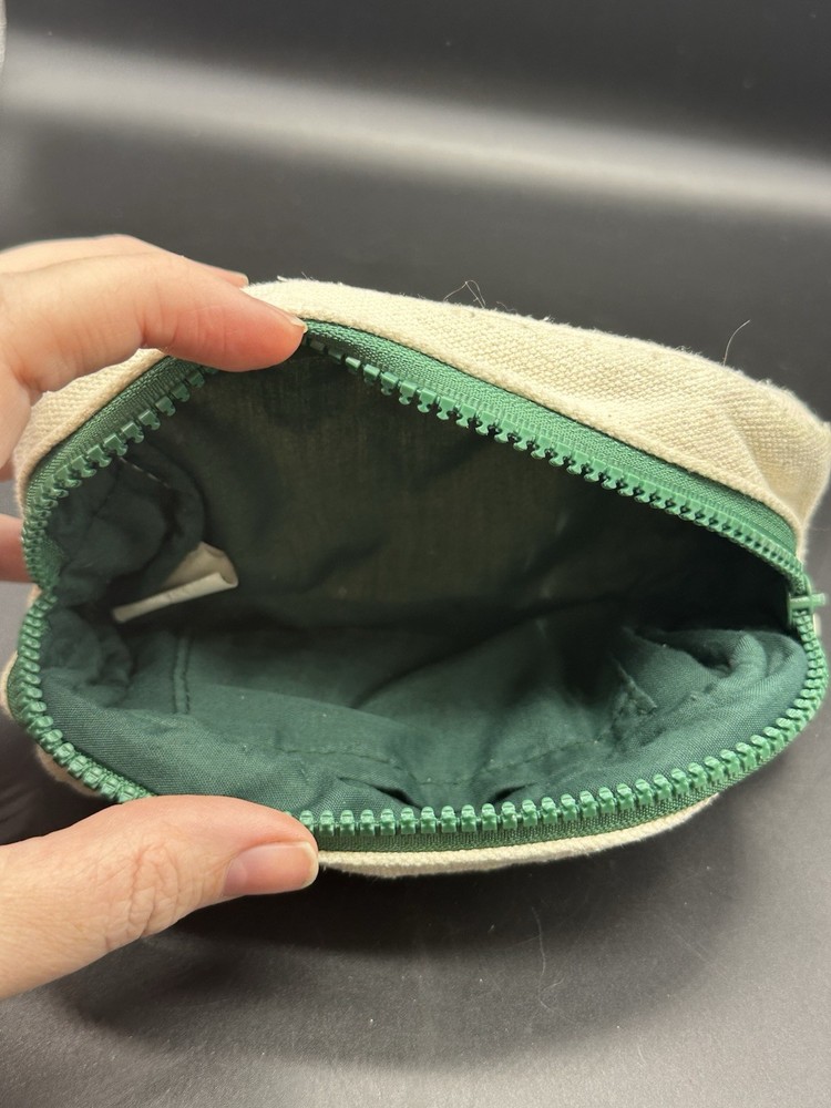 2018 Starbucks Cotton Zippered Pouch Bag