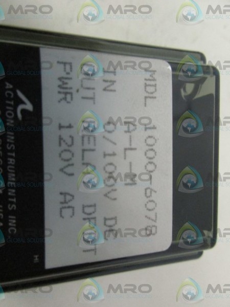 ACTION PAK 1000-6078 RELAY NSNP