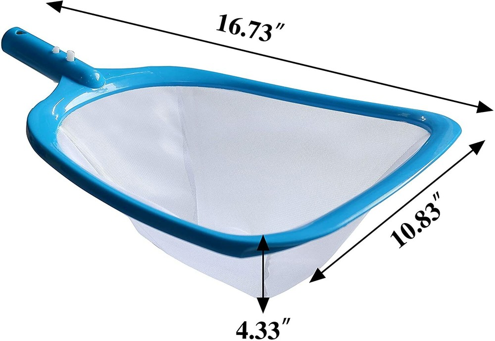 Pool Spa Leaf Skimmer Net with White Ultra Fine Mesh