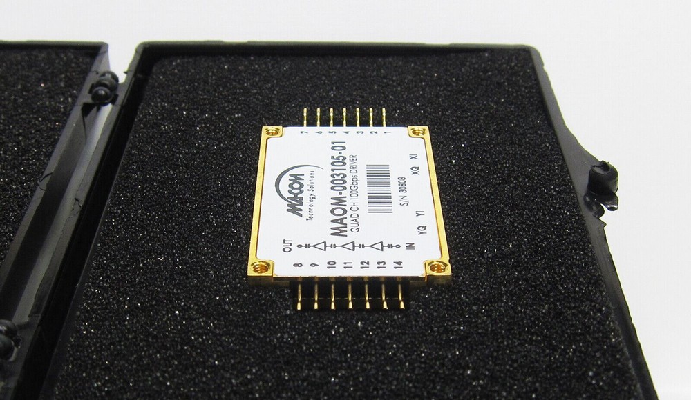 Macom MAOM quad ch 100Gbps driver