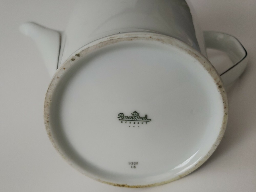 ROSENTHAL Smoke TEA POT with LID